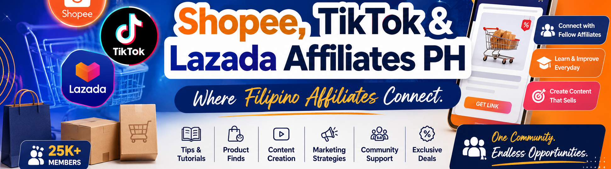 Shopee, TikTok & Lazada Affiliates PH